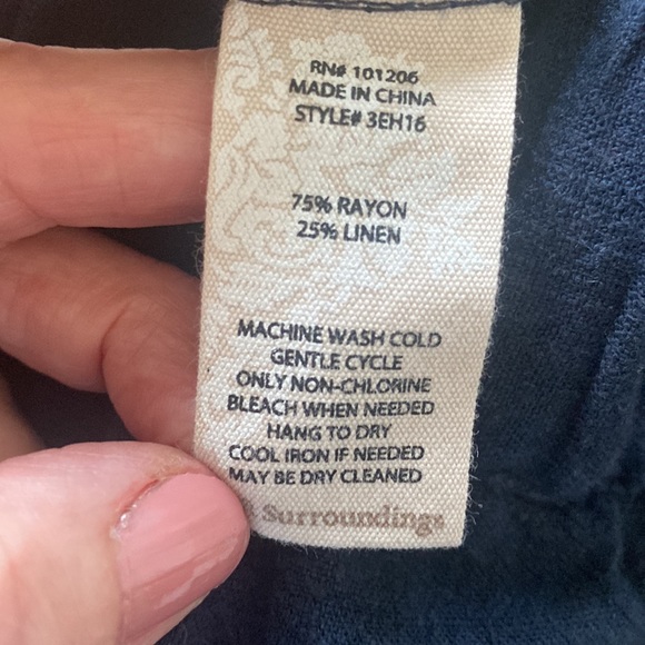 Soft surroundings gauze pants - Picture 9 of 10